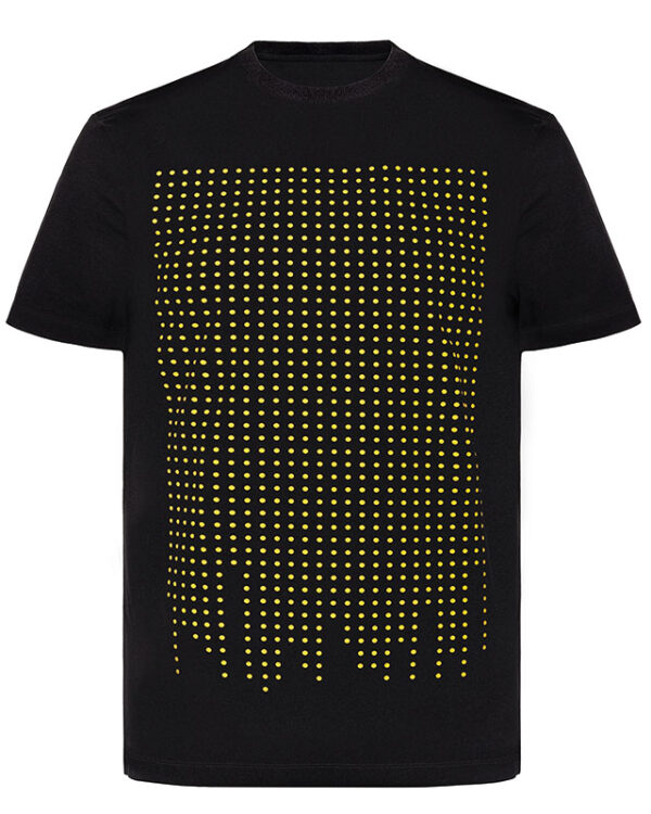 Sainte Apparel Dot Only black O-neck T-Shirt Image