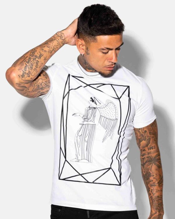 sainte framed angel image