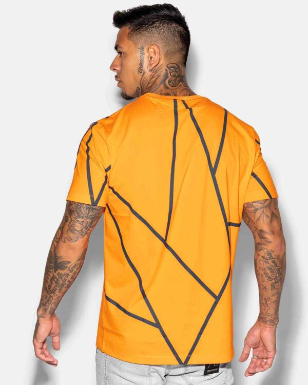 sainte orange stripe tshirt image