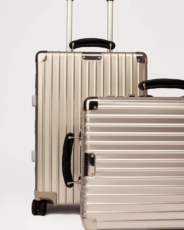 Silver Aluminium Suitcase