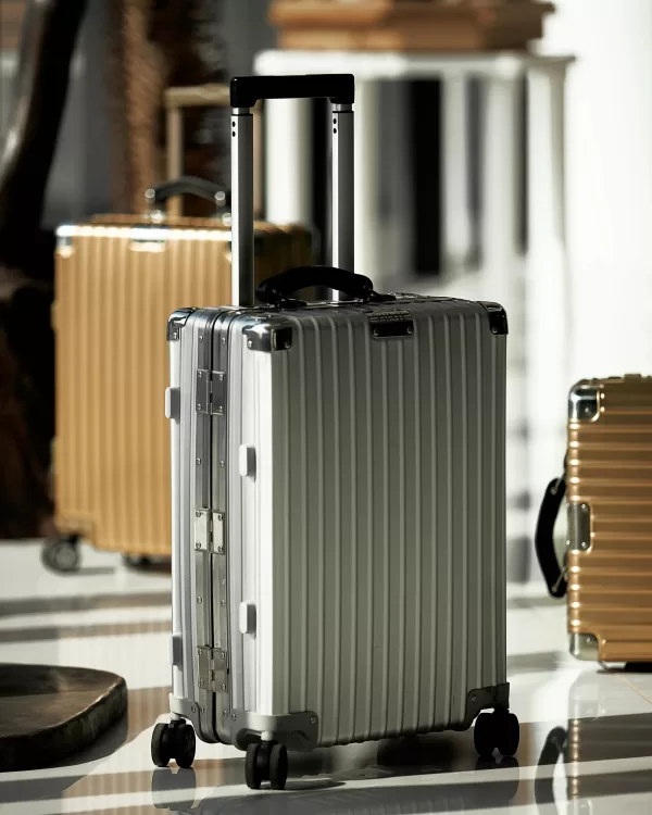 Silver Aluminium Suitcase