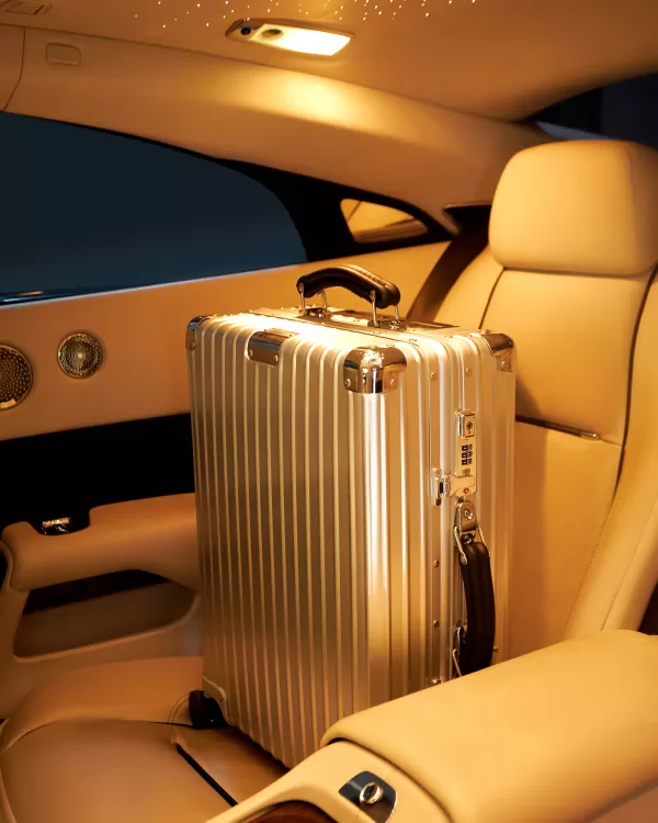 Silver Aluminium Suitcase