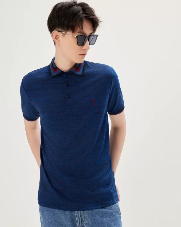Electric Blue Polo