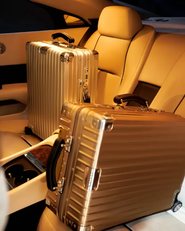 Gold Aluminium Suitcase