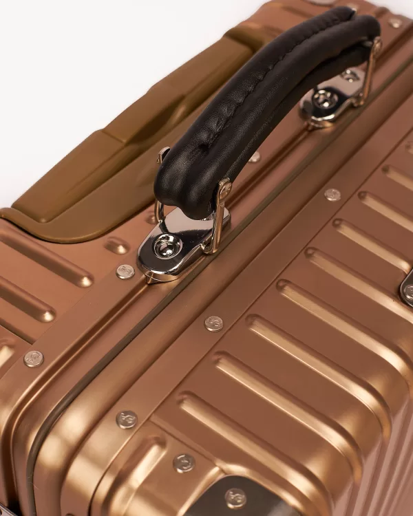Gold Aluminium Suitcase