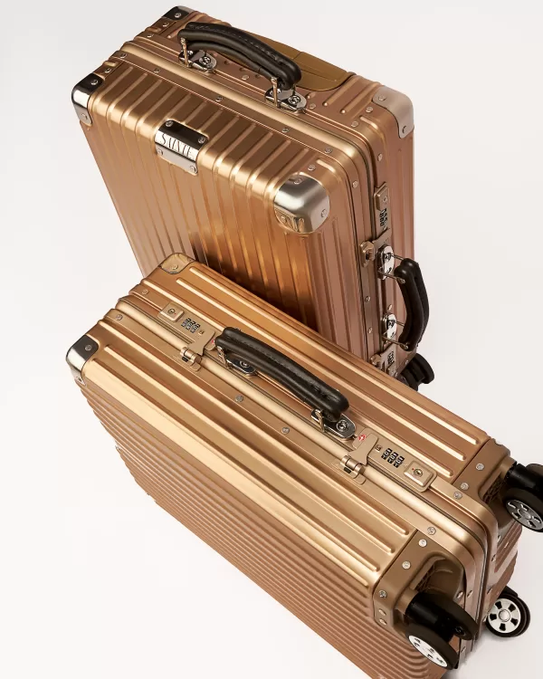 Gold Aluminium Suitcase