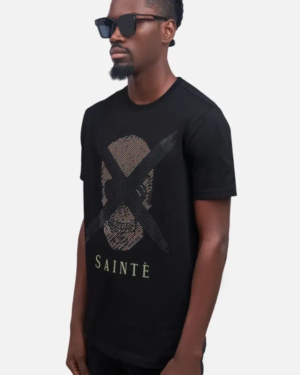Stoned X Skull Black T-shirt
