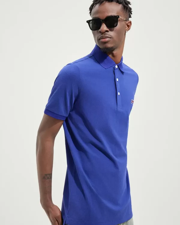 Traditional Polo Chambray Blue
