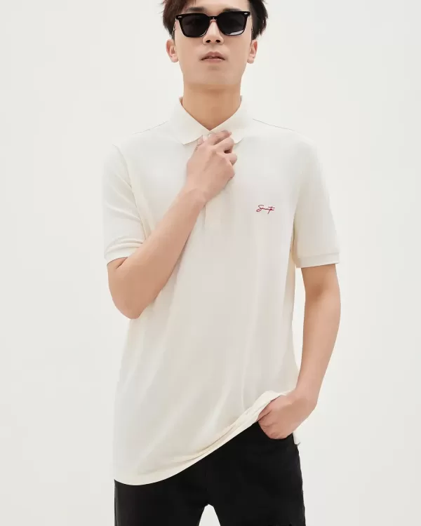 Traditional Polo Off White