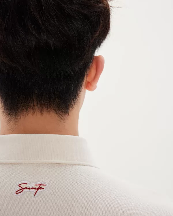 Traditional Polo Off White