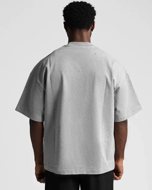 Ribbed Encrusted Grey