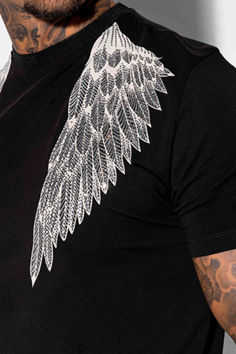 sainte oversized tees side